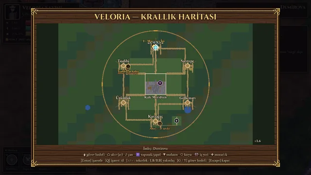 Six villages, one castle, and beyond the fence